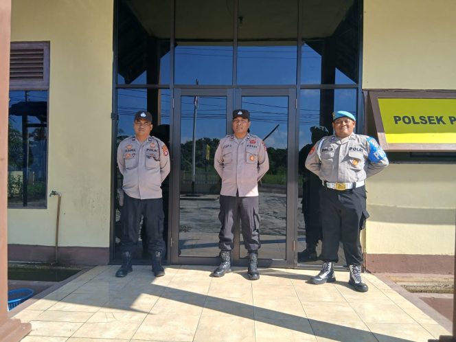 
					POLSEK PULAU PETAK LAKSANAKAN SIAGA MAKO PAGI