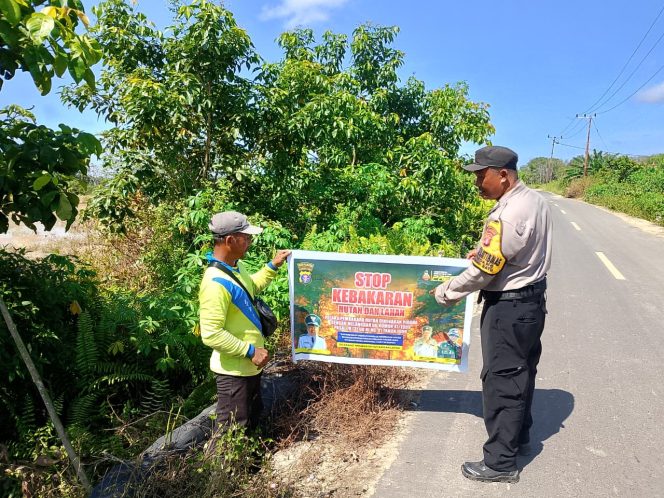 
					Cegah Kebakaran Lahan, Polsek Pandih Batu Gencarkan Sosialisasi Karhutla di Desa Dandang