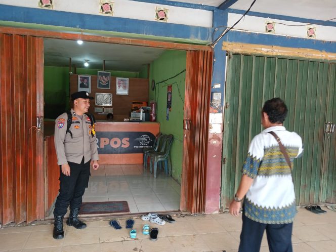 
					Pastikan Transaksi Warga Aman, Patroli KRYD Polsek Manuhing Sisir Area Perbankan