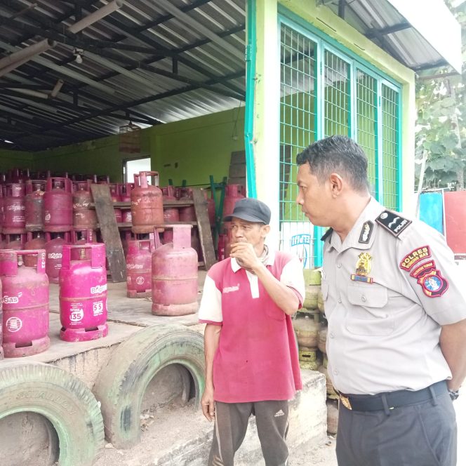 
					Pastikan Stok Aman dan Harga Stabil, Sat Binmas Polres Gunung Mas Sidak Agen LPG