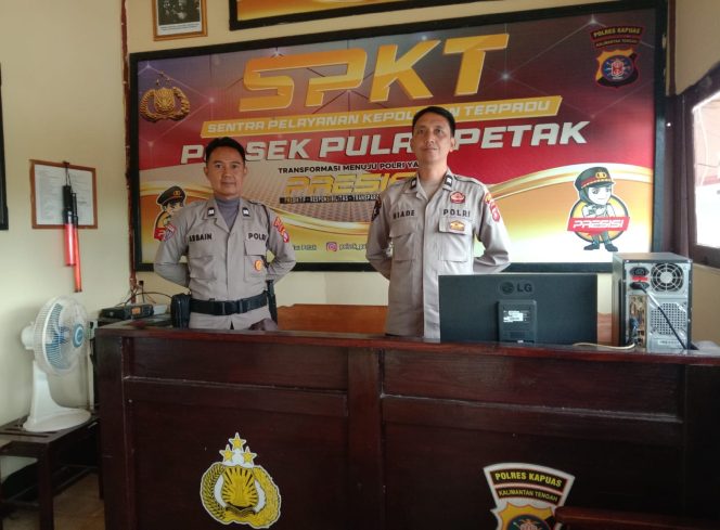 
					POLSEK PULAU PETAK LAKSANAKAN SIAGA MAKO PAGI