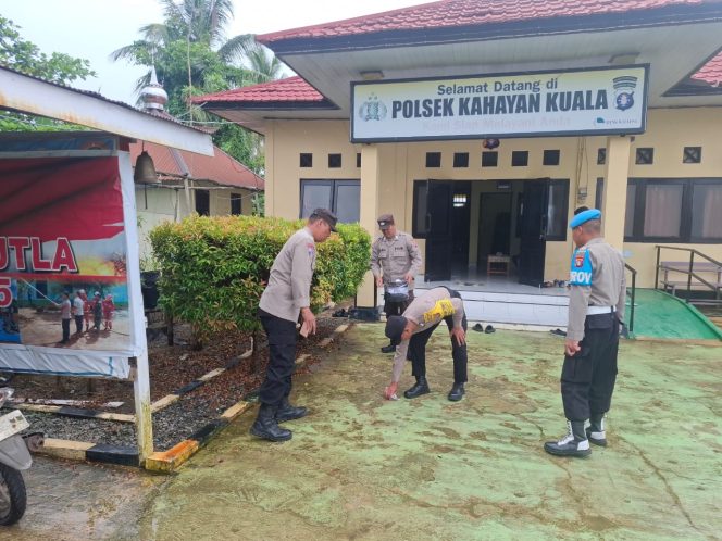 
					Polsek Kahayan Kuala Gencarkan Gerakan ASRI, Wujudkan Lingkungan Aman dan Sehat