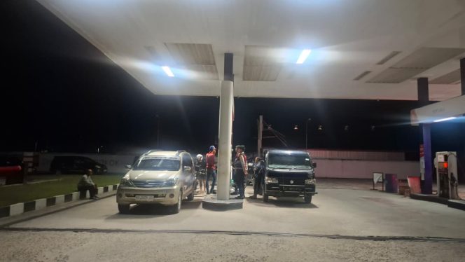 
					Pastikan Keamanan Distribusi BBM, Sat Samapta Polres Sukamara Patroli Malam di Kawasan SPBU