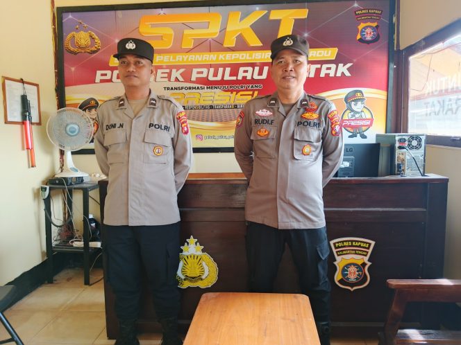 
					POLSEK PULAU PETAK LAKSANAKAN SIAGA MAKO PAGI