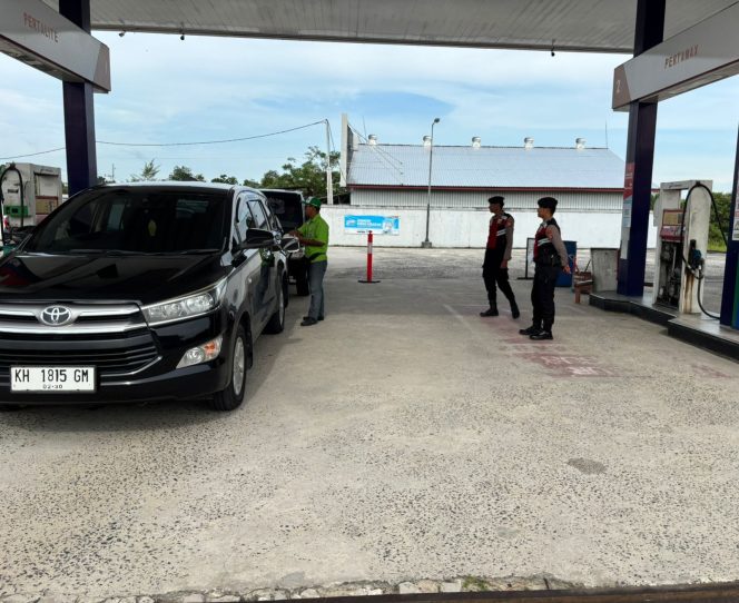 
					Pastikan Keamanan Distribusi BBM, Sat Samapta Polres Sukamara Patroli di Kawasan SPBU