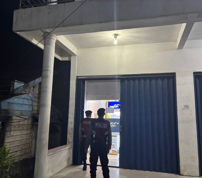 
					Perketat Pengamanan Objek Vital, Sat Samapta Polres Sukamara Patroli Malam di Area Perbankan