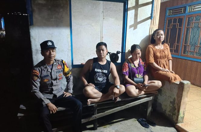 
					Polsek Manuhing Hadir di Tengah Malam: Pastikan Situasi Tumbang Talaken Tetap Kondusif