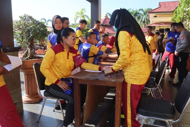 
					Pastikan Personel Fit, Sidokkes Polres Pulang Pisau Kawal Tes Kesamaptaan Jasmani Semester I 2026