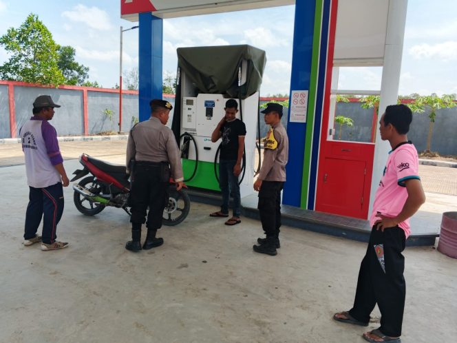 
					Polsek Sebangau Kuala Pastikan Stok dan Akurasi Takaran BBM di SPBU Sebangau Permai Aman