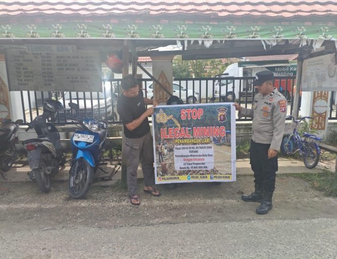 
					Bentengi Lingkungan dari Bencana, Polsek Kurun Masifkan Larangan Penambangan Tanpa Izin