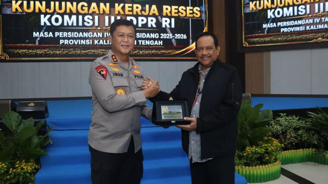 
					Kapolres Kotim Hadiri Kunjungan Kerja Komisi III DPR RI ke Provinsi Kalteng