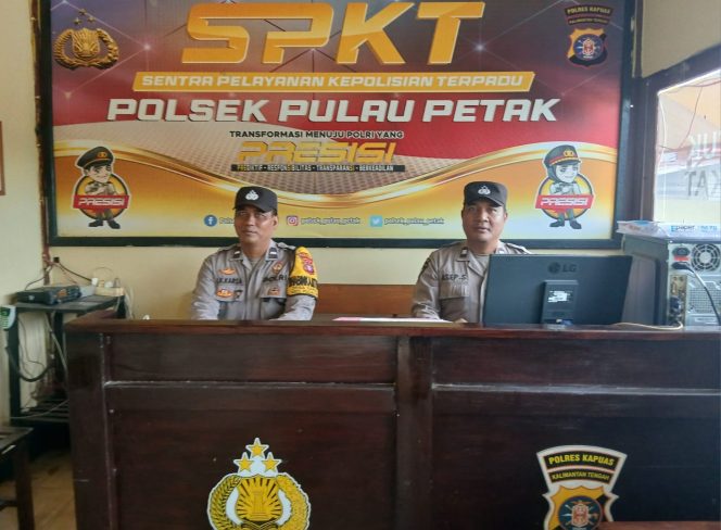 
					POLSEK PULAU PETAK LAKSANAKAN SIAGA MAKO PAGI