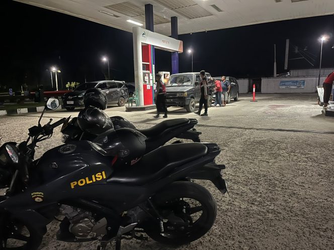 
					Jaga Kondusivitas, Sat Samapta Polres Sukamara Pantau Keamanan SPBU di Malam Hari
