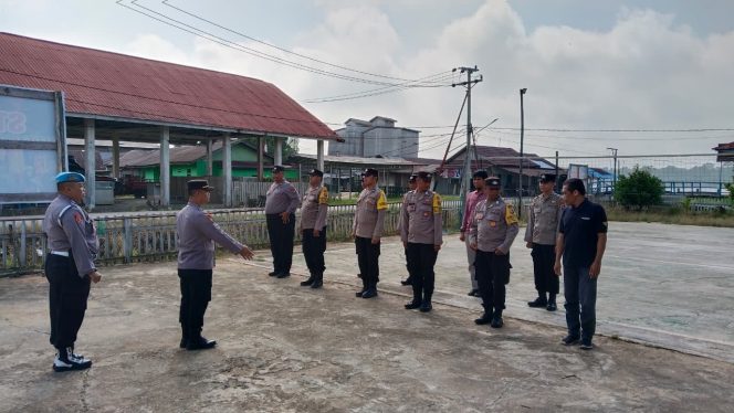 
					Kapolsek Pandih Batu Evaluasi Kinerja Personel dan Persiapan Panen Raya Jagung