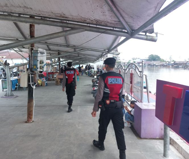 
					Sat Samapta Polres Sukamara Hadir di Objek Vital Pastikan Situasi Aman