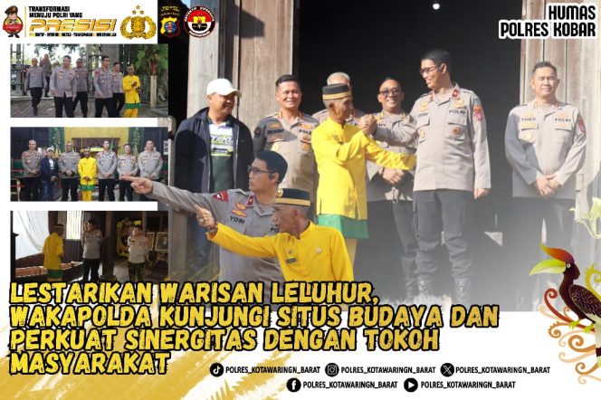 
					Lestarikan Warisan Leluhur, Wakapolda Kunjungi Situs Budaya dan Perkuat Sinergitas dengan Tokoh Masyarakat