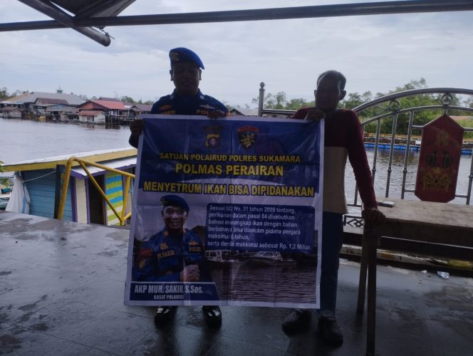 
					Pererat Silaturahmi, Sat Polairud Polres Sukamara Gelar Sambang Dialogis dengan Masyarakat Pesisir