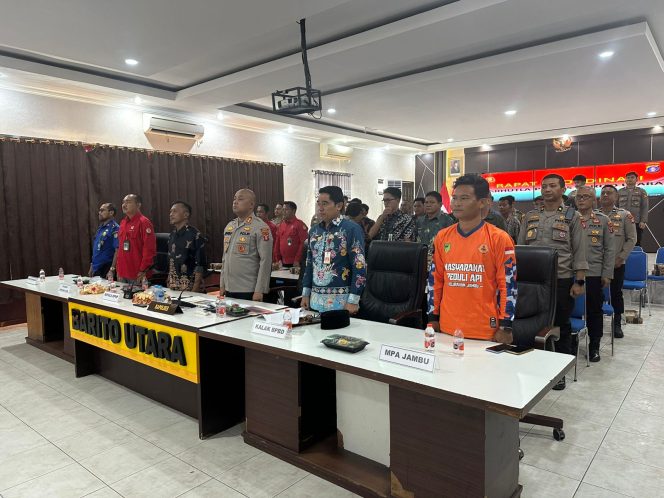 
					Polres Barito Utara Perkuat Sinergi Penanggulangan Karhutla Melalui Rakor Terpadu Bersama Kapolda Kalteng