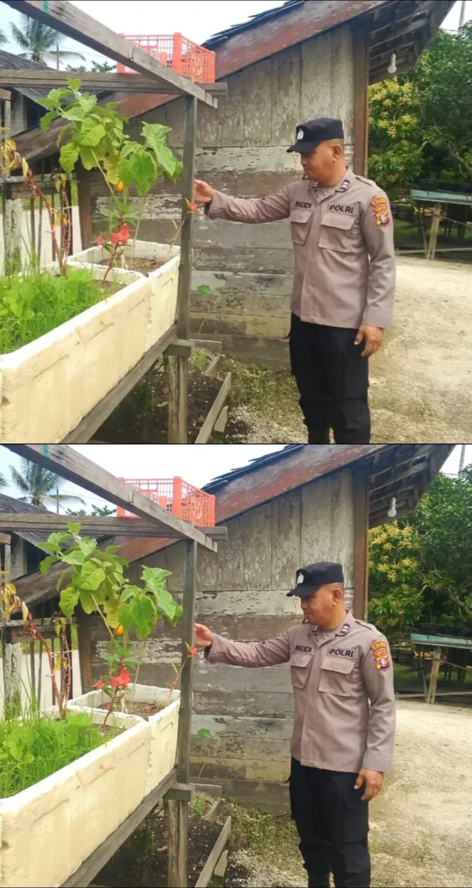 
					Polsek Kapuas Tengah laksanakan giat Pengecekan Pekarangan lahan kebun Desa Pujon