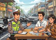 Ditabrak Saat Berhenti di Jalan Bukit Raya Tapi Kerusakan Motor Tidak Diganti, Karyawan Perusahaan di Palangka Raya Curhat ke Cak Sam Polda Kalteng, Oknum Karyawati Rumah Makan Dibina Dan Dimediasi