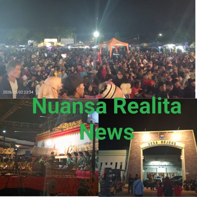 
					Ribuan Warga Padati Lapangan Desa Bojong, Rayakan Memetri Bumi dengan Lakon Banjaran Bima