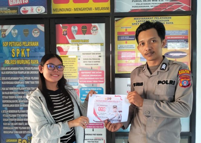 
					Polres Murung Raya Masifkan Sosialisasi Layanan 110 Polri, Terima Laporan Masyarakat 24 Jam