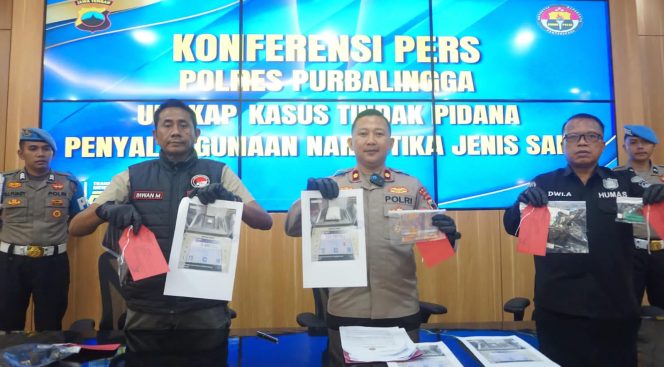 
					Edarkan Sabu 130 Gram di Purbalingga, Warga Purwokerto Diringkus Polres Purbalingga 