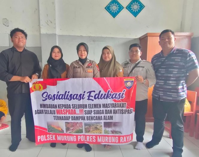 
					Polsek Murung Imbau Masyarakat Waspada dan Siaga Dampak Bencana Alam