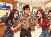 Saling Unggah Ujaran Kebencian di Medsos Karena Perselingkuhan, Oknum Mahasiswi Dan Pemain Orado di Palangka Raya Dibina Dan Dimediasi