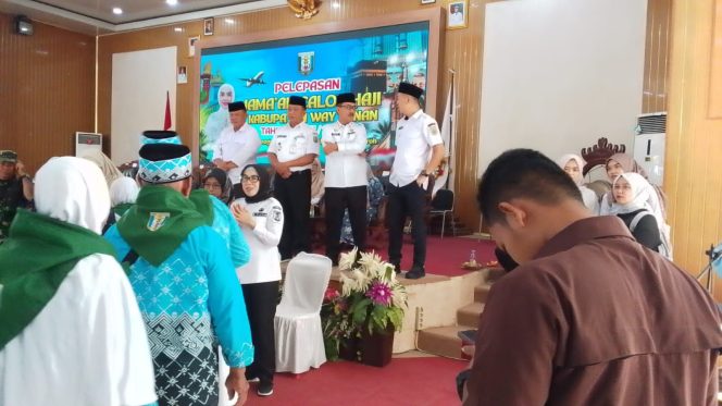 
					Waykanan Lepas2l 224 Calon Jamaah Haji 