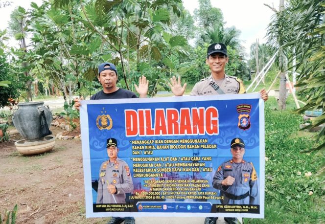 
					Cegah Perusakan Ekosistem Perairan, Polsek Kapuas Timur Sosialisasikan Bahaya Illegal Fishing untuk Keberlanjutan