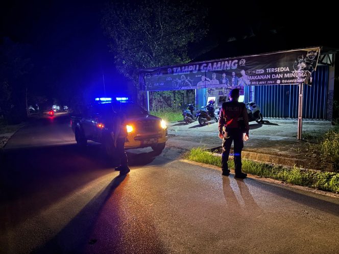 
					Satsamapta Polres Barito Timur Sambangi Tampu Gaming, Pastikan Kamtibmas Kondusif