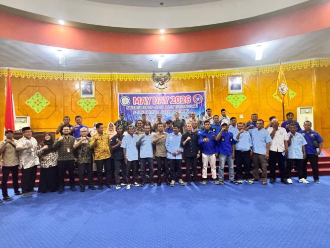 
					Plt. Sekda Aceh Tamiang Hadiri RDP May Day 2026, Bahas Kesejahteraan Buruh
