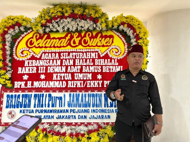 
					Sapto, SH Ketua LBH Dewan Adat Bamus Betawi Harap Jadi Wadah Hukum Masyarakat Betawi 