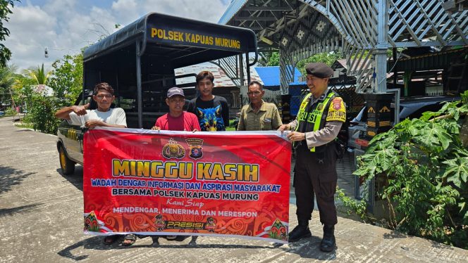 
					Dengarkan Aspirasi Masyarakat, Polsek Kapuas Murung Gelar Minggu Kasih
