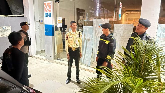 
					Cegah Kejahatan Malam Hari, Polres Murung Raya Sambangi Perbankan