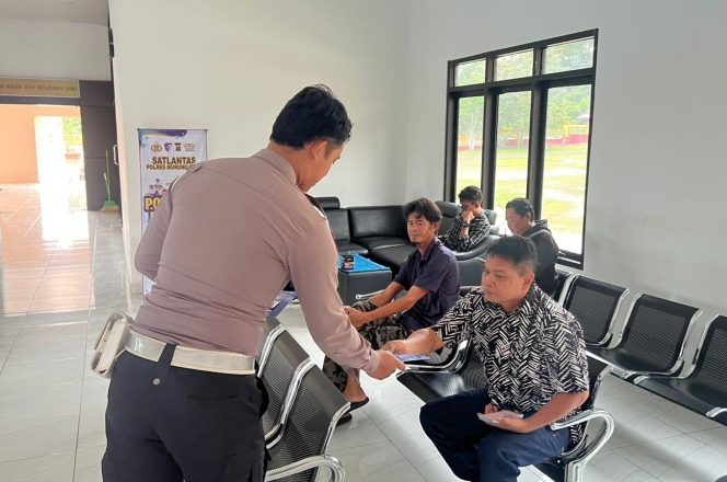 
					Polantas Menyapa Jadi Jembatan Komunikasi Antara Pelayanan SIM Satlantas Polres Mura dengan Masyarakat