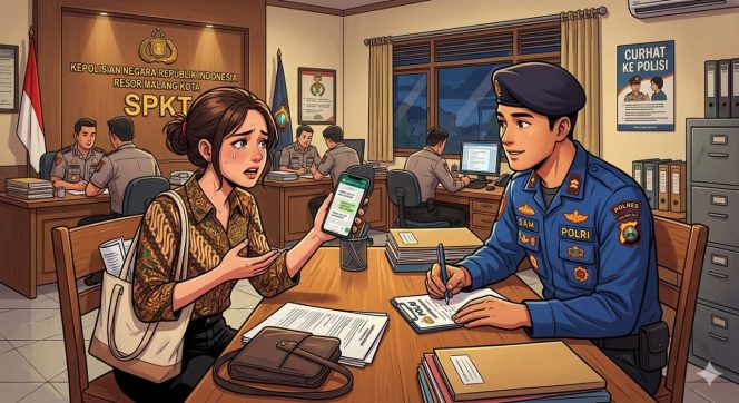 
					Kenal Brimob Gadungan di Tiktok Lalu Diajak Pacaran Online Dan VCS, Ibu Dosen Muda di Palangka Raya Curhat ke Cak Sam Polda Kalteng Karena  Diancam Disebarkan Video Syurnya