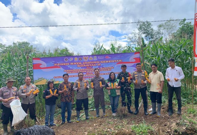 
					Polres Murung Raya Panen Raya Jagung Serentak Kuartal II Tahun 2026 di Desa Karali II