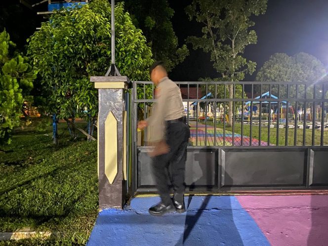 
					Satsamapta Polres Barito Timur Periksa TK Bhayangkari 21 Saat Patroli MAKO