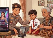 Artis Kalteng Terkenal Dikatai “Lah*ng Semata” Di Tiktok, Oknum Bocah SD Kelas 5 Dimediasi Dan Dibina Di Hadapan Neneknya