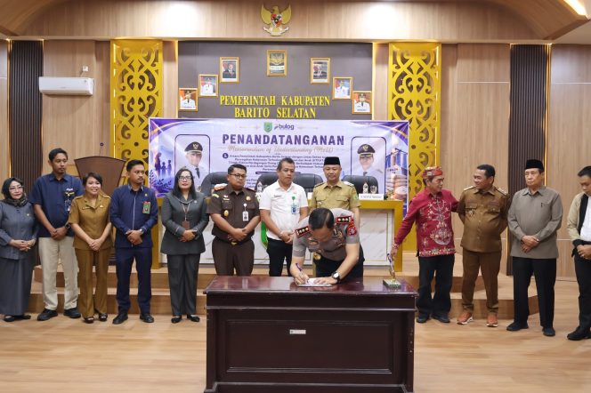 
					Kapolres Barsel Hadiri Penandatanganan MoU Pencegahan Kekerasan Perempuan dan Anak serta CPPD