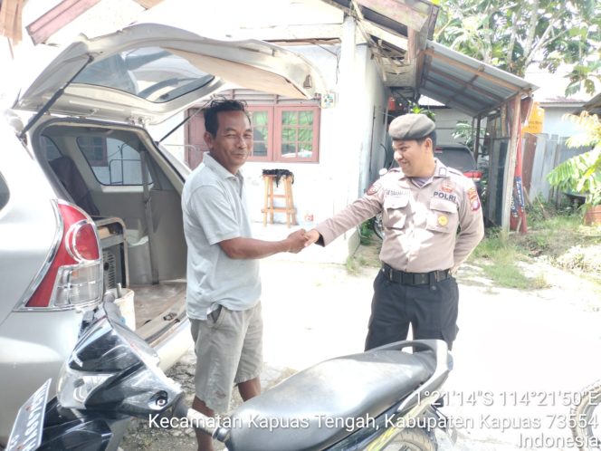 
					Giat Berikan Imbauan kepada warga masyarakat rutin oleh piket Polsek Kapuas Tengah.
