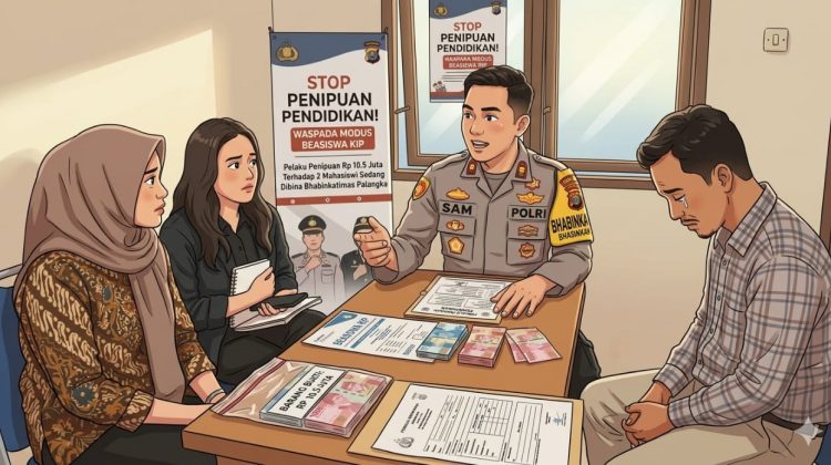 Diduga Ditipu Rp 10,5 Juta Modus Ngurus KIP, 2 Mahasiswi di Palangka Raya Curhat ke Cak Sam Polda Kalteng, Oknum Sarjana Asal Kab. Katingan Dibina Dan Dimediasi 