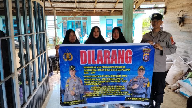 
					Cegah Perusakan Ekosistem Perairan, Polsek Kapuas Timur Sosialisasikan Bahaya Illegal Fishing untuk Keberlanjutan