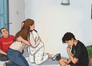 Gagal Move On, Oknum P3K Tantrum di Kos Mantan Pacar Karena Mantan Bersama Kekasih Baru, Cak Sam Polda Kalteng Mediasi 2 Gadis Dan 1 Mahasiswa di Palangka Raya 