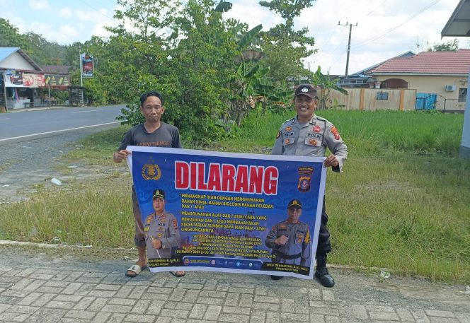 
					Cegah Perusakan Ekosistem Perairan, Polsek Kapuas Timur Sosialisasikan Bahaya Illegal Fishing untuk Keberlanjutan