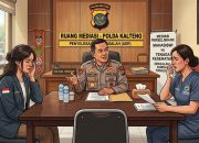 Rebutan Oknum ASN Suami Orang, Oknum Mahasiswi Dan Oknum Nakes di Palangka Raya Dibina Dan Dimediasi Cak Sam Polda Kalteng