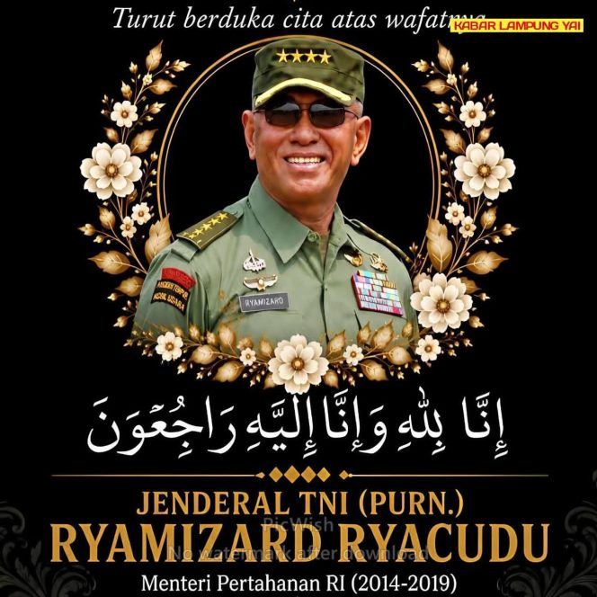 
					Kaperwil Jateng Media Nuansa Realita, Sastriwidianata, Sampaikan Dukacita Mendalam atas Wafatnya Jenderal TNI (Purn.) Ryamizard Ryacudu
