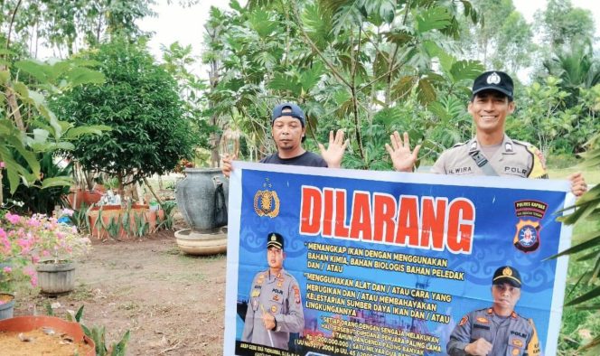 
					Cegah Perusakan Ekosistem Perairan, Polsek Kapuas Timur Sosialisasikan Bahaya Illegal Fishing untuk Keberlanjutan